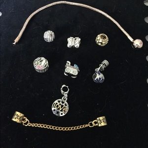 European terms bracelet and holder